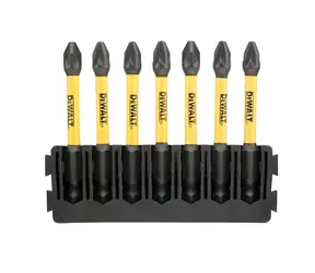 DeWalt Sada prodloužených bitů PZ2 / Bity / 7 ks / PZ2 / 57 mm