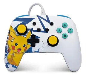 PowerA Enhanced Wired Controller Pikachu High Voltage / Kabelový ovladač / pro Nintendo Switch / Pokémon design