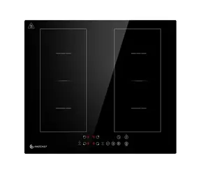 AMZCHEF CE-FS-I72S-FFDD06 černá / Indukční varná deska / 60 cm / 4 zóny / FlexZone / 7200 W