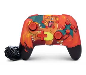 PowerA Enhanced Wired Controller - Pokémon Charizard Vortex / Herní ovladač / drátový / USB / pro Nintendo Switch