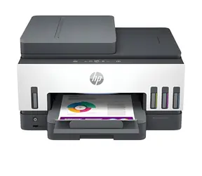 HP Smart Tank 7605 šedo-bílá / Multifunkční tiskárna / inkoustová / A4 / duplex / fax / WiFi / Bluetooth