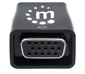 Manhattan mikrokonvertor HDMI - VGA s USB napájením černá / Redukce / Full HD 1920×1080 / audio 3,5mm
