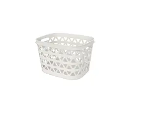 Curver Oceana mini krémová / Koš na prádlo / 30 l / 34,6 x 27,1 x 42,6 cm