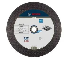 BOSCH PRO Metal / Řezný kotouč na kov / Průměr 305 mm / Otvor 25,4 mm / Síla 2,8 mm