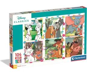 CLEMENTONI Puzzle Disney MAXI / 104 dílků / od 4 let