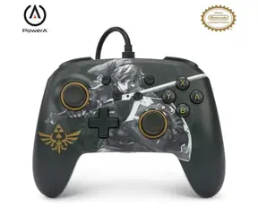 PowerA Enhanced Wired Controller - Battle-Ready Link / Herní ovladač / drátový / Nintendo Switch
