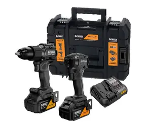 DeWalt DCK2222MM2T-QW McLaren F1 Team / Sada aku nářadí / vrtačka a utahovák / 2x 4 Ah / 18 V / nabíječka, kufr