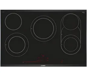 BOSCH PKM875DP1D černá / Indukční varná deska / 5 zón / CombiZone / PowerBoost / 80 cm
