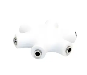 LogiLink audio rozbočovač 6v1 bílá / Rozbočovač / 6x jack 3,5 mm / pro až 5 sluchátek