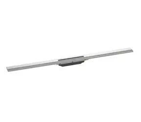 Hansgrohe RainDrain Flex 1200 do prostoru kartáčovaná nerez / Sprchový žlab / zkrátitelný / šířka roštu 60 mm