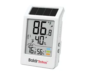 RainPoint BALDRTHERM B0707 / Meteostanice / Teplota a vlhkost vnitřní i venkovní / Solární napájení / Dosah 100 m