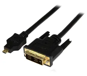 StarTech Micro HDMI - DVI-D černá / Kabel / 2 m / 60 Hz