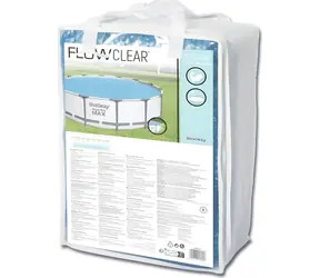 BESTWAY Solární plachta na bazén 417 cm / Kulatá / pro kruhové bazény O 396-457 cm / PE
