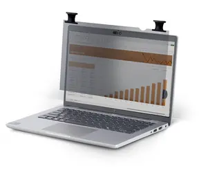 StarTech Filtr pro zvýšení soukromí k notebooku 13.3" / Filtr soukromí / dvoucestný / lepicí, otočné závěsy