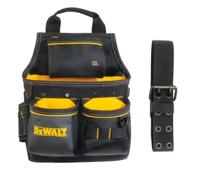 DeWalt Pracovní pás s kapsami / Pracovní pás / 13 kapes / kovová spona