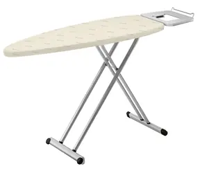 TEFAL Žehlicí prkno IB5100E0 šedá / 130x47 cm / nastavitelná výška 70-93 cm / kovová síťka / kolečka