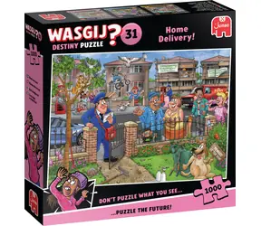 JUMBO Puzzle WASGIJ Retro Destiny 31: Doručení domů