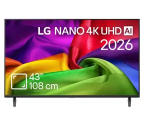 43" LG 43NU800B3LC / Televize / 4K NanoCell UHD / Smart TV