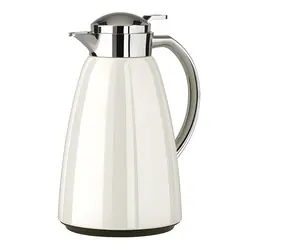 Emsa CAMPO Vacuum 1 l bílá / Vakuová konvice (termoska) / Quick Tip