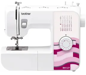 Brother RH 127 bílá / Šicí stroj / otočné ovládání / elektrický