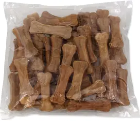 Rasco Žvýkací kost z buvolí kůže 10 cm / Pochoutka pro psy / Žvýkací / Miniaturní, malý, střední
