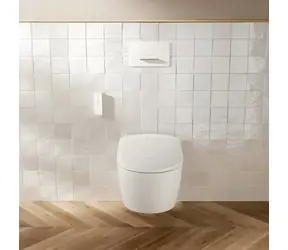 Villeroy & Boch Ovládací tlačítko splachování bílá / Ovládací tlačítko splachování / bezpečnostní sklo