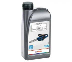 Bosch Olej pro řetězové pily 1 l / Olej / 90% bio složka / Pro řetězové pily a vodicí lišty