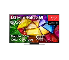 55" LG 55MRGB87B3B / Televize / 4K / Mini RGB evo / Smart TV