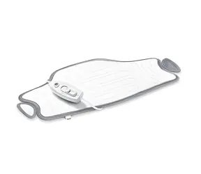 Sanitas SHK 55 Easyfix bílá-šedá / Vyhřívací dečka / 100 W / 3 teploty / 59x30 cm