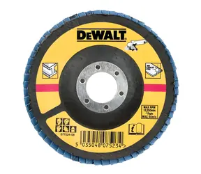 DeWalt / Lamelový brusný kotouč / P80 / 125 mm / Typ 27