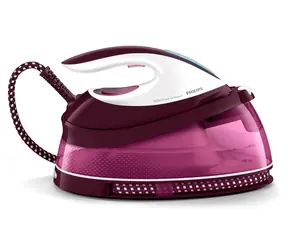 Philips GC7842/40 fialovo-bílá / Parní generátor / SteamGlide Plus / 2400 W / 1,5 l