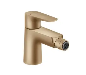 Hansgrohe Bidetová baterie s výpustí kartáčovaný bronz / Bidetová baterie / keramická kartuše / DN15 / průtok 5 l/min