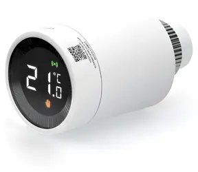 Alecto SMART-HEAT10 / Chytrá termostatická hlavice / ZigBee / aplikace Smart Life / výdrž baterie 12 měsíců