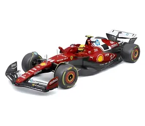 BBURAGO RACE Formule F1 Ferrari SF-25 / 1:18 / #44 Lewis Hamilton / s helmou / 2025