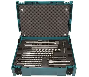 Makita SDS-Plus sada vrtáků a sekáčů 17 ks / Sada / SDS-Plus / Vysokouhlíková ocel