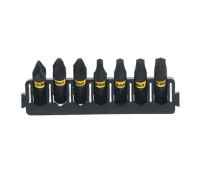 DeWalt / 7dílná sada bitů / PZ1, PZ2, T15, T20, T25, T30 / 25 mm / ToughCase