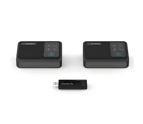 AVerMedia AW111 černá / Mikrofon / sada 2 ks / streaming a nahrávání