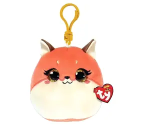 TY Squishy Roxie růžová liška / 8,5 cm