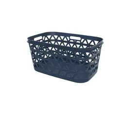 Curver Oceana tmavě modrý / Koš na prádlo / 45 l