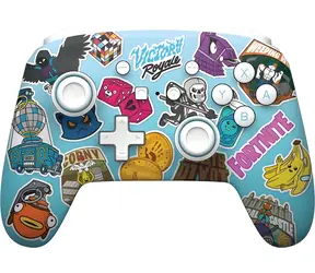 PowerA Sticker Mania - Fortnite / Bezdrátový ovladač / Nintendo Switch