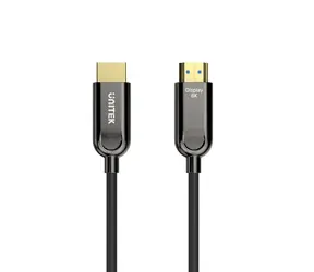 Unitek Kabel optický HDMI 2.1 AOC 10 m černá / Kabel / 8K 60Hz / 4K 144Hz / HDR