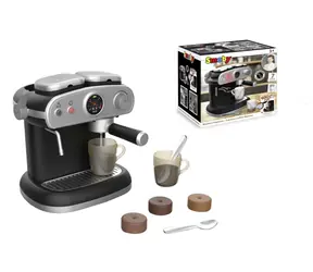 SMOBY Kávovar Espresso černá/stříbrná / Hra na profese / Zvukové a světelné efekty / od 3 let