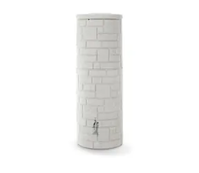 PROSPERPLAST ARCADO světle šedý granit 360l / Sud na dešťovou vodu / Plast