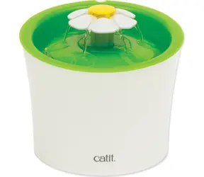Catit Senses 2.0 Flower zelená / Fontánka pro kočky / 3 l / filtr Triple Action