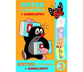Rappa Omalovánka se samolepkami Krtek a zvířátka / A4 / 24 stran