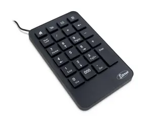 Inter-Tech KB-120 černá / Numerická klávesnice / USB / 23 kláves