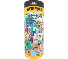 RIDLEY'S GAMES Kulaté puzzle New York / 1000 dílků / od 12 let