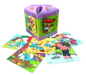 RAPPA Pexeso Šmoulové maxi / 40 kartiček
