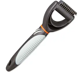 TRIXIE Kartáč na srst pro malé psy / velikost prořezávače 6 x 18 cm / plast, kov