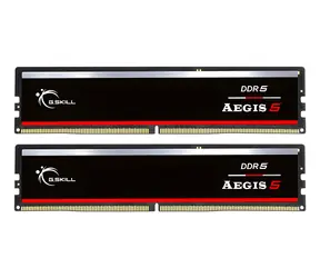 G.Skill Aegis 5 černá 64GB (2x 32GB) 5600MHz / DDR5 / CL36 / DIMM / 1,25V / XMP 3.0 / AMD EXPO